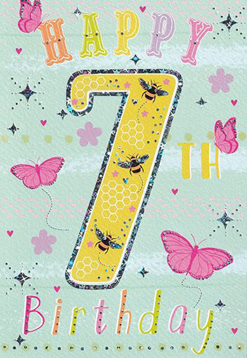 Picture of 7TH BIRTHDAY CARD